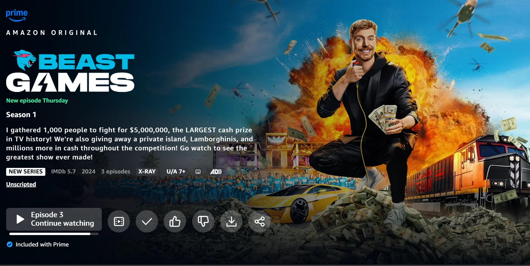 AMAZON PRIME VIDEO 4K【1-12 месяцев】Глобальная【5 профилей】Гарантия