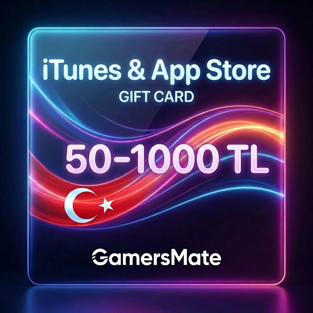 Карта Apple iTunes ТУРЦИЯ TR 50-1000 TRY