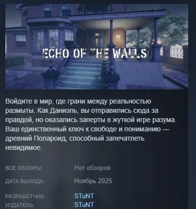 The Echo of the Walls - Мгновенная доставка, Гарантия активации 2026