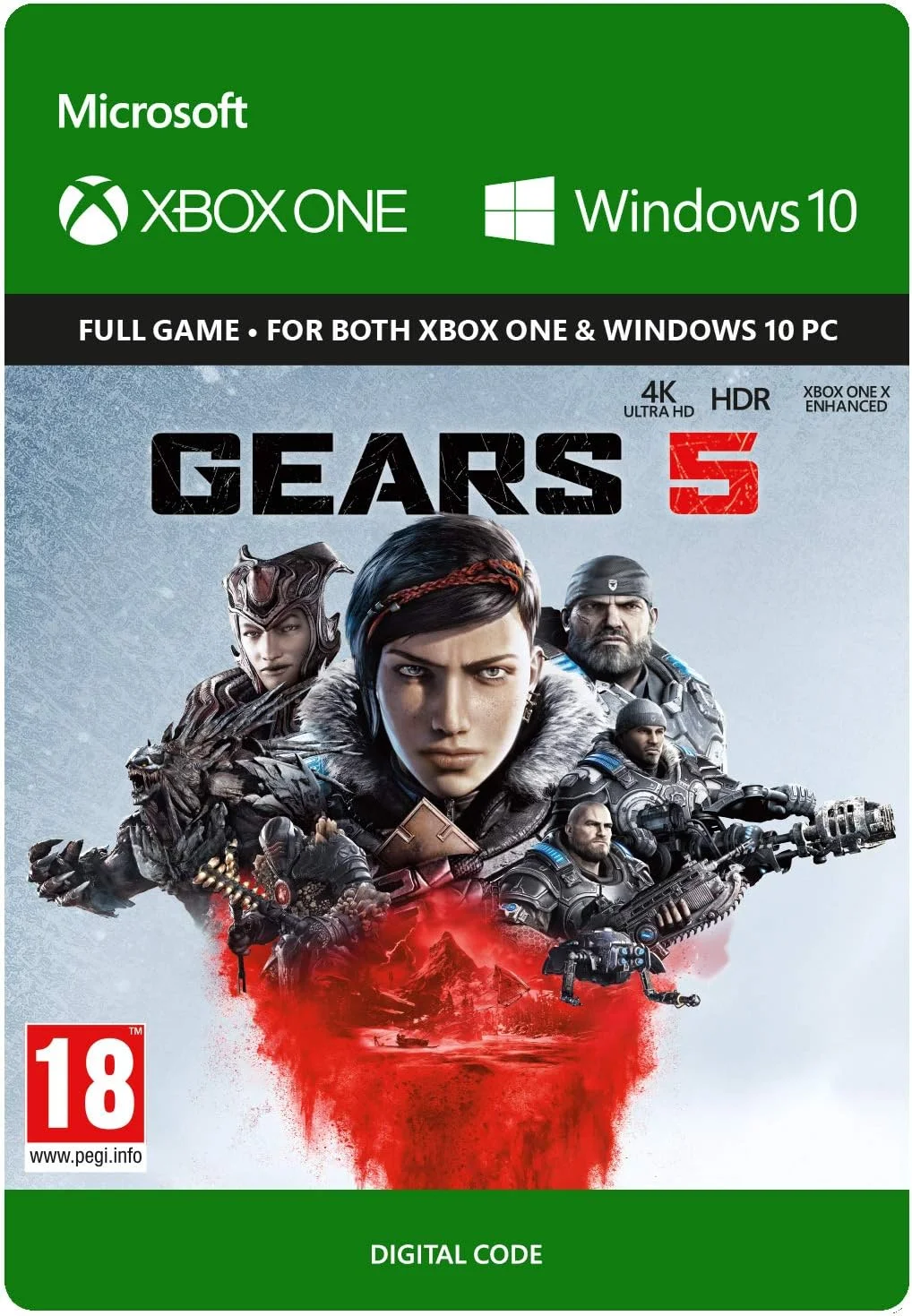 Gears 5 XBOX ONE / XBOX SERIES X|S / ПК WINDOWS Ключ 🔑